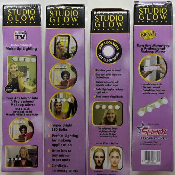 Cordless Suction Make-Up Vanity Lighting - Picture 6 of 8